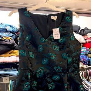 New with tags size 6 j crew brocade dress